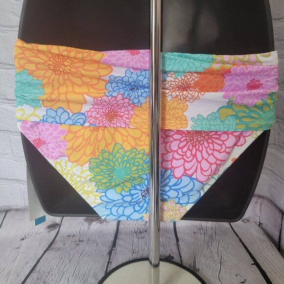 Bleu by Rod Beattie Fresh Picks Printed Sarong Hipster Bikini Bottoms - Picture 4 of 6